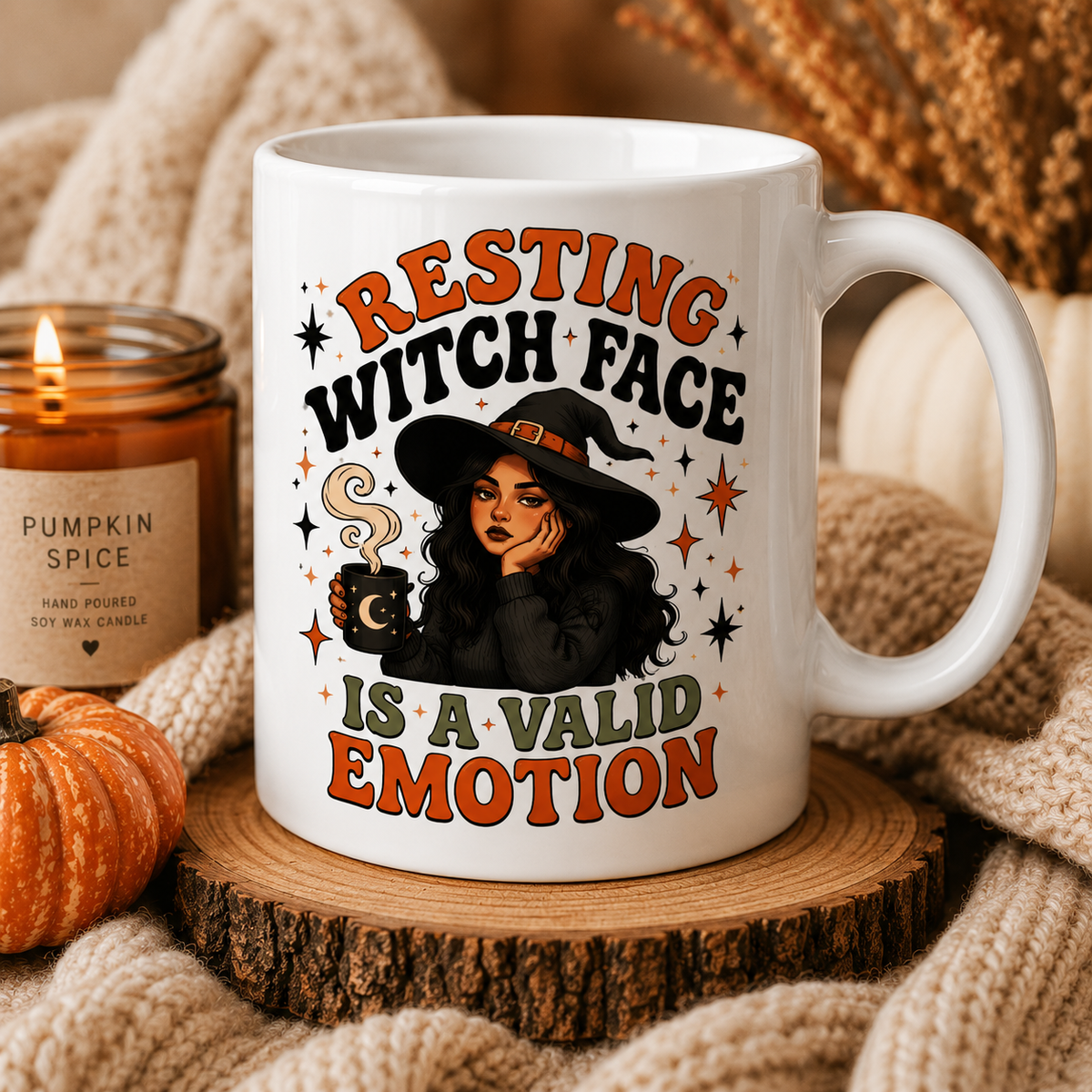 Resting Witch Face | Halloween Therapy Mug