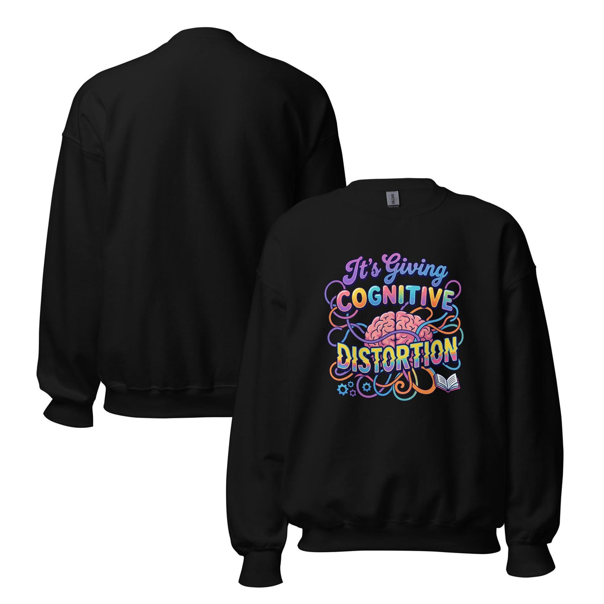 Cognitive Distortions Sweatshirt | CBT Therapist Crewneck | Mental Health Apparel | Psychology Gift | Funny Therapy Sweatshirt
