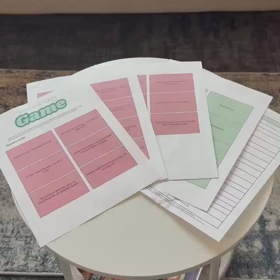 Thinking Traps Game | CBT Cognitive Distortions Activity (Printable)