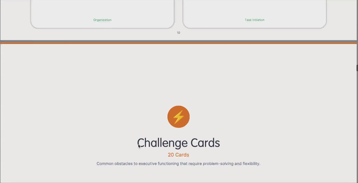 Task Quest Executive Function Game: ADHD Therapy Cards (Digital Download)